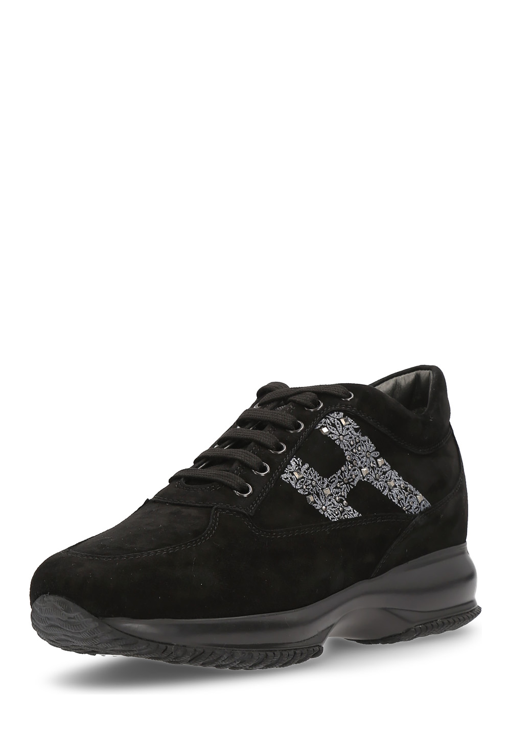 Hogan Womens Sneaker Black Interactive HXW00N0I830CCR09991