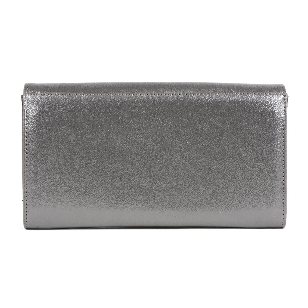 V 1969 Italia Womens Handbag Silver KYOTO