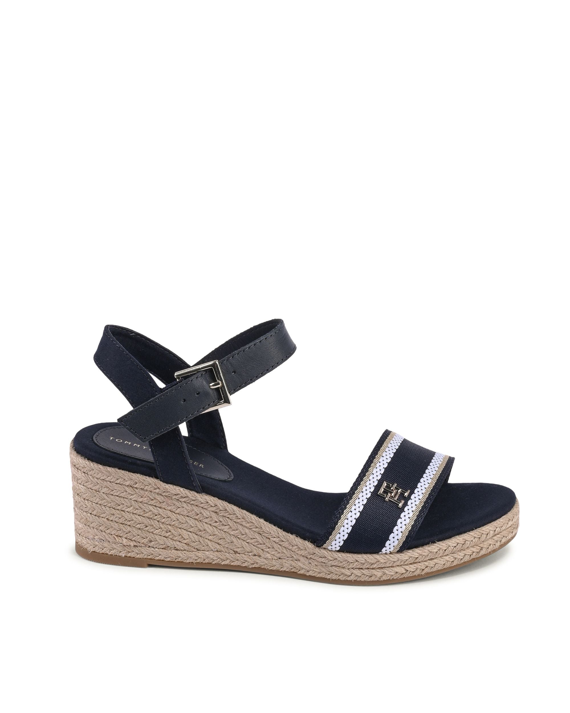 Tommy Hilfiger Womens Sandal Blue FW0FW08044DW6