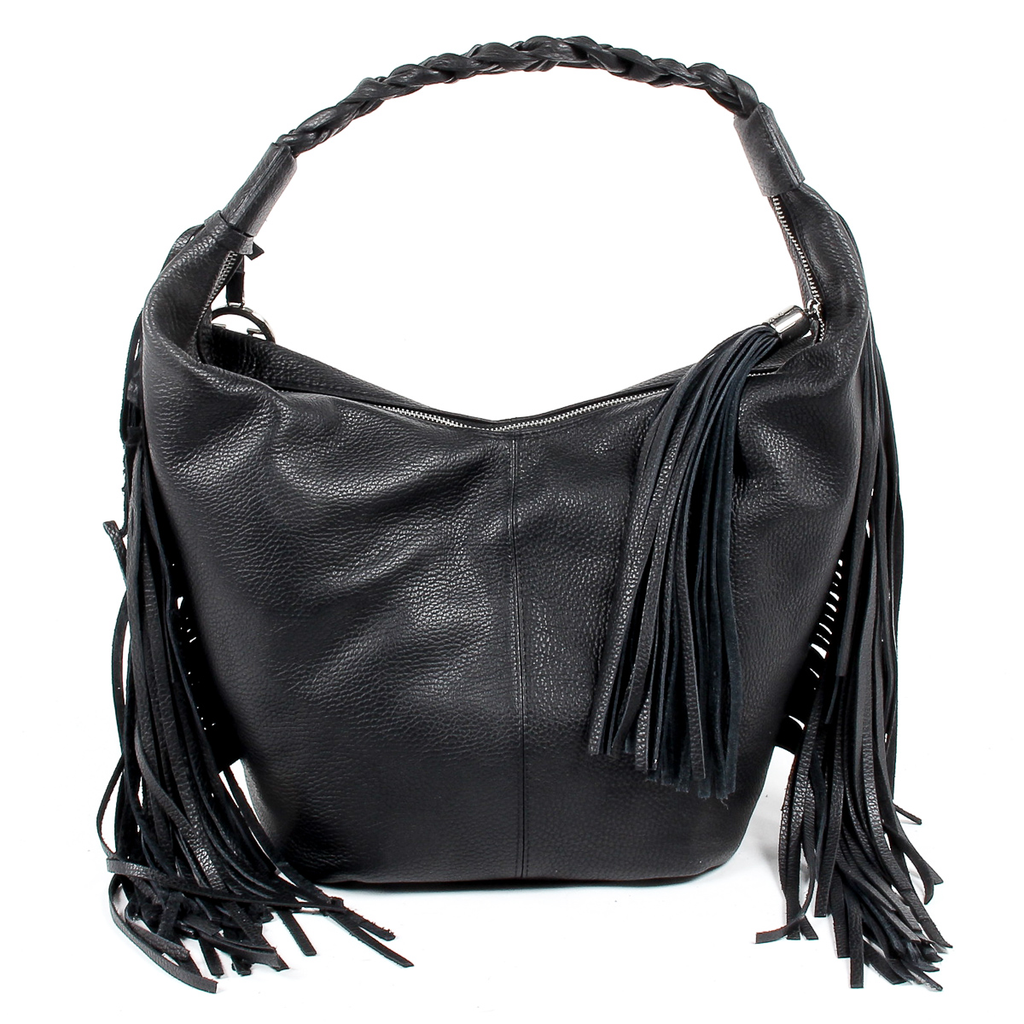 V 1969 Italia Womens Handbag Black OSLO