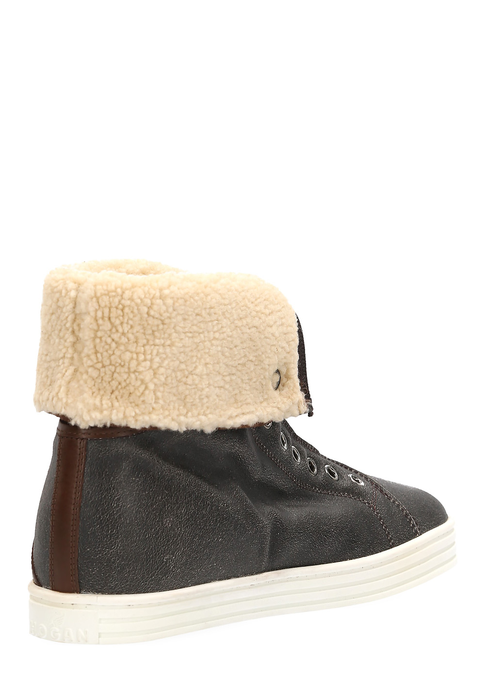 Zapatillas Hogan Rebel para mujer en marrón HXW1820O84077AE569Q
