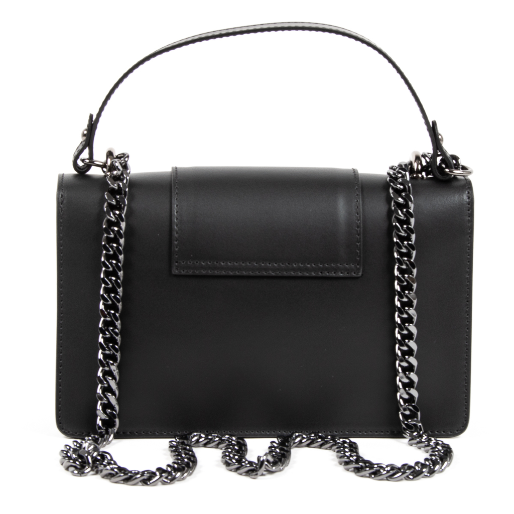 V 1969 Italia Bolso de mano para mujer DIADEMA negro