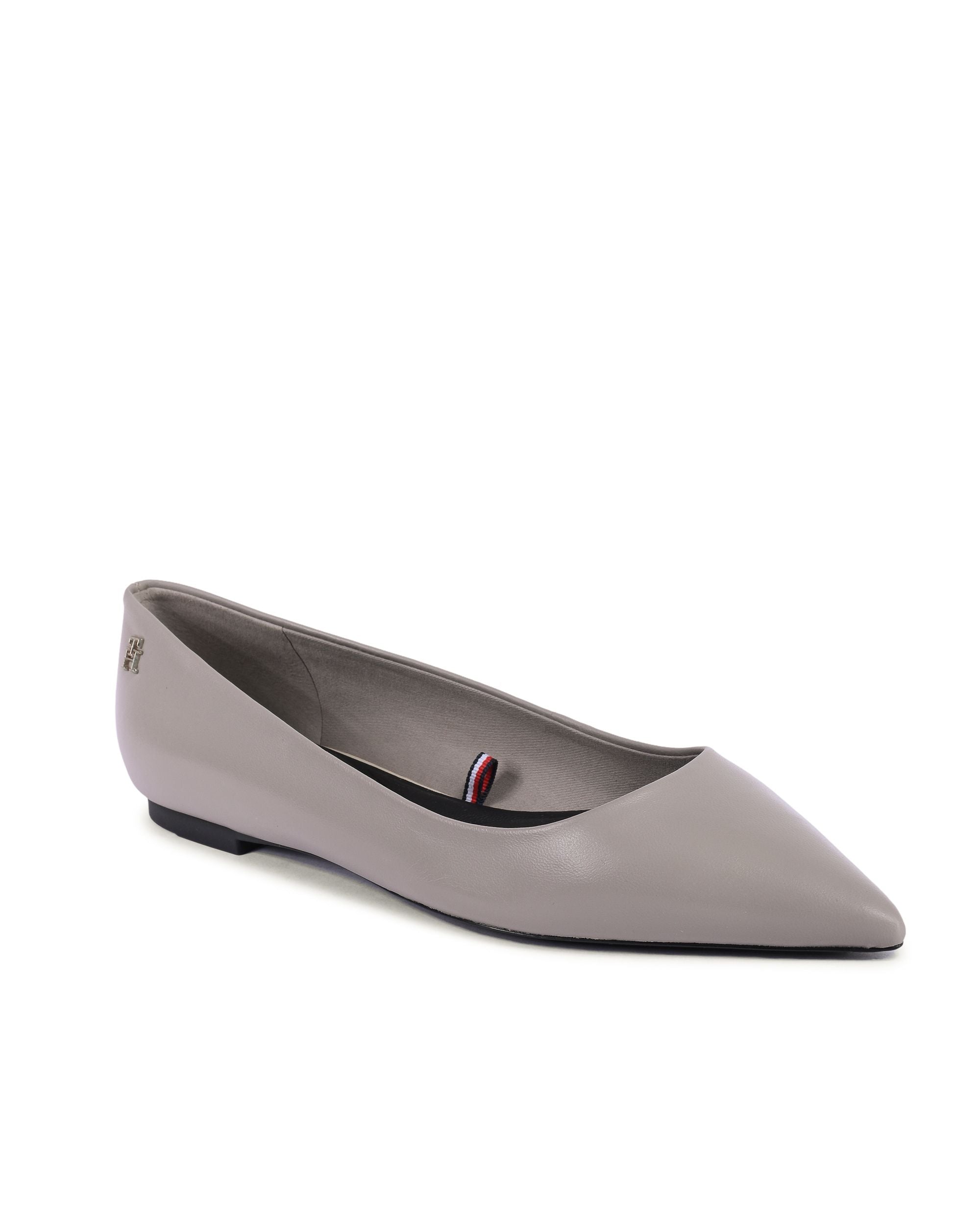Bailarinas Tommy Hilfiger para mujer, grises, FW0FW07863PKB