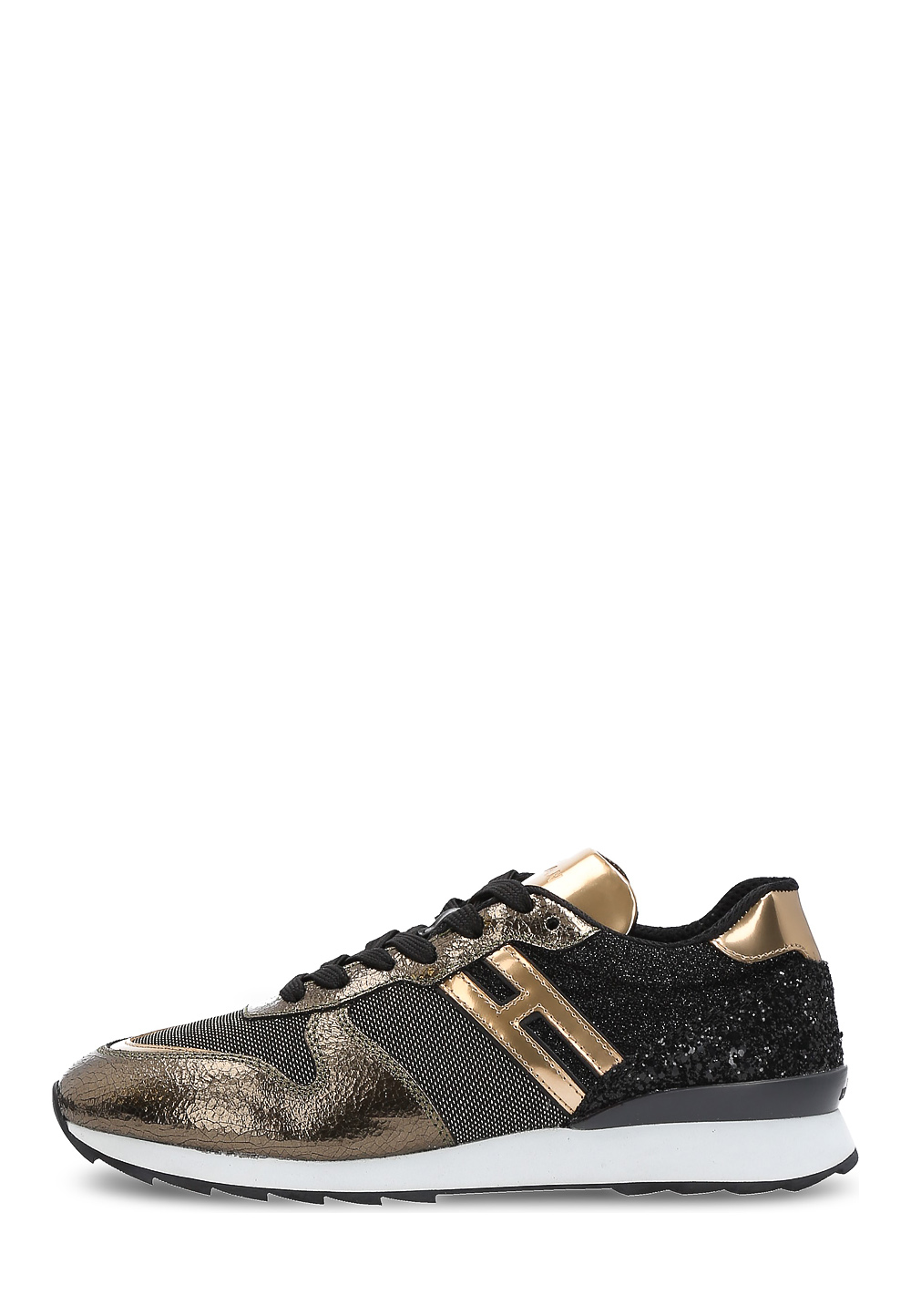 Hogan Womens Sneaker Black Rebel HXW2610Y930HMR0L5J