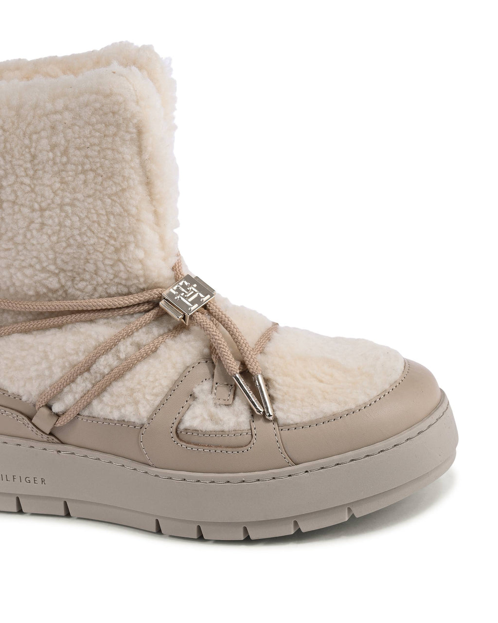 Botas Tommy Hilfiger para mujer BEIGE FW0FW07505ABO