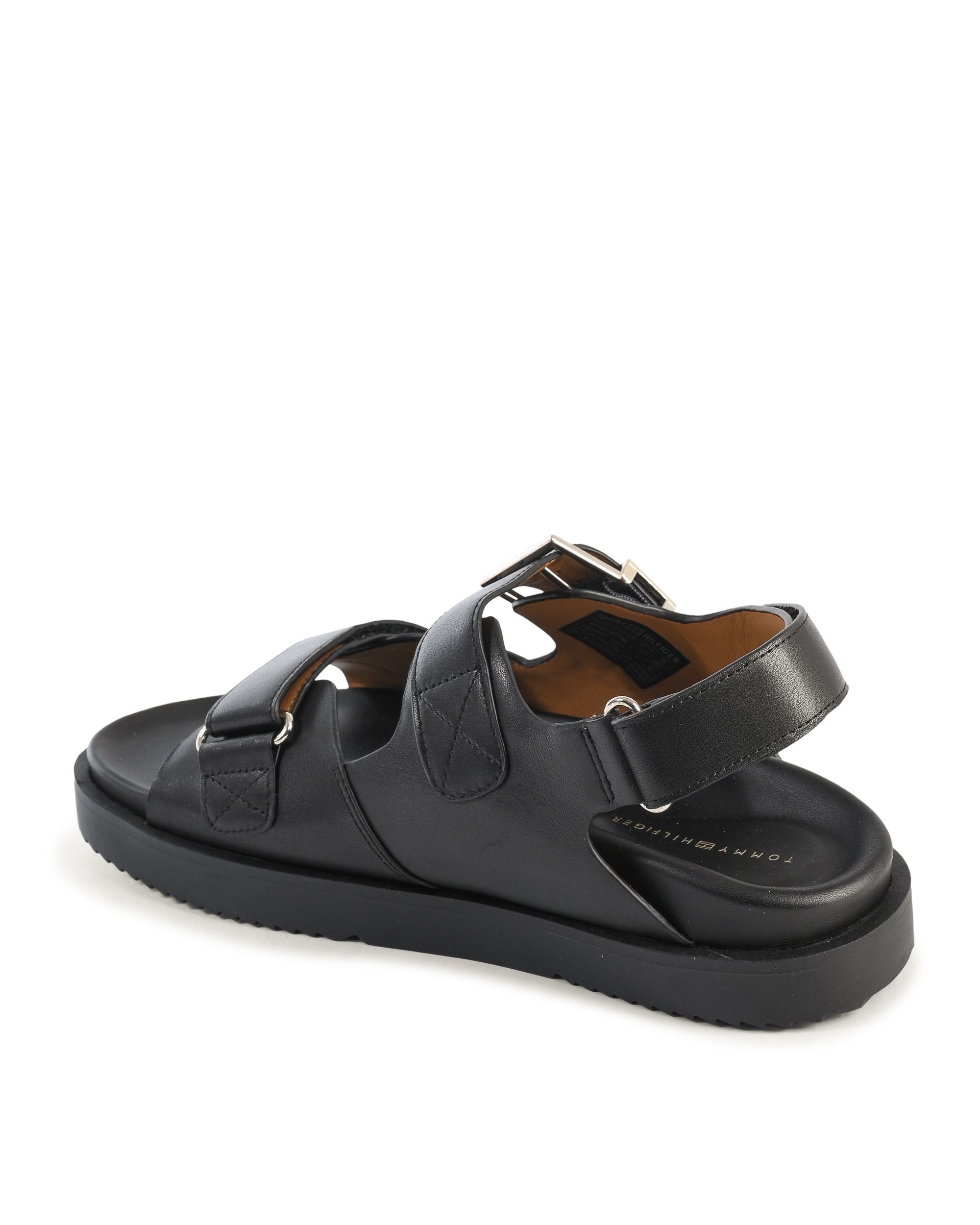 Tommy Hilfiger Womens Sandal Black FW0FW07736BDS