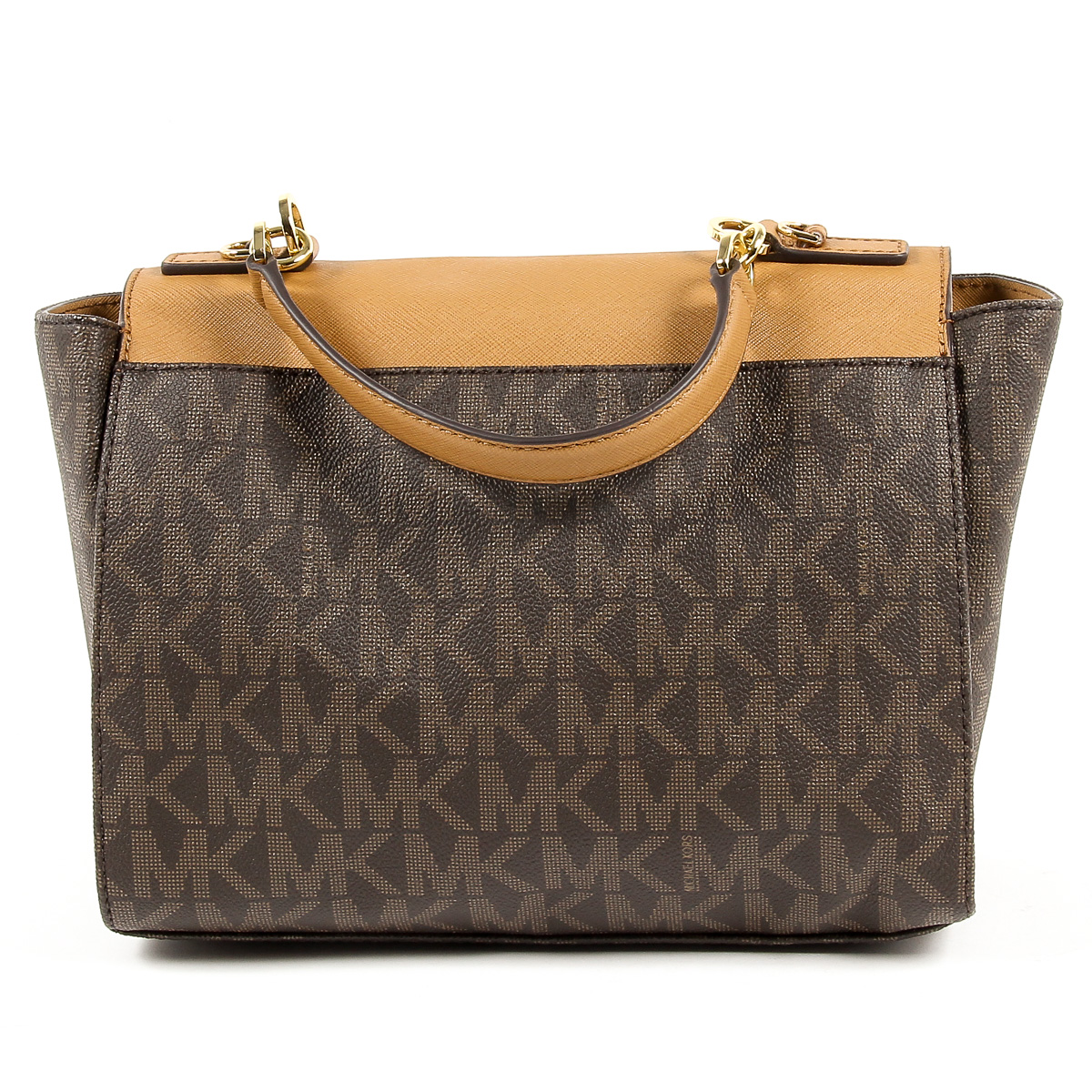 Michael Kors Womens Handbag TINA 35T7GT4S6B BRN ACORN