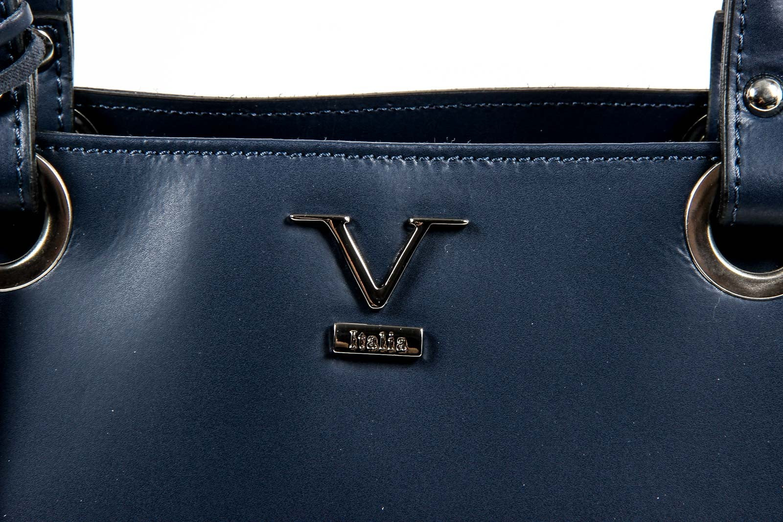Bolso de mano para mujer V 1969 Italia V009-S RUGA BLU