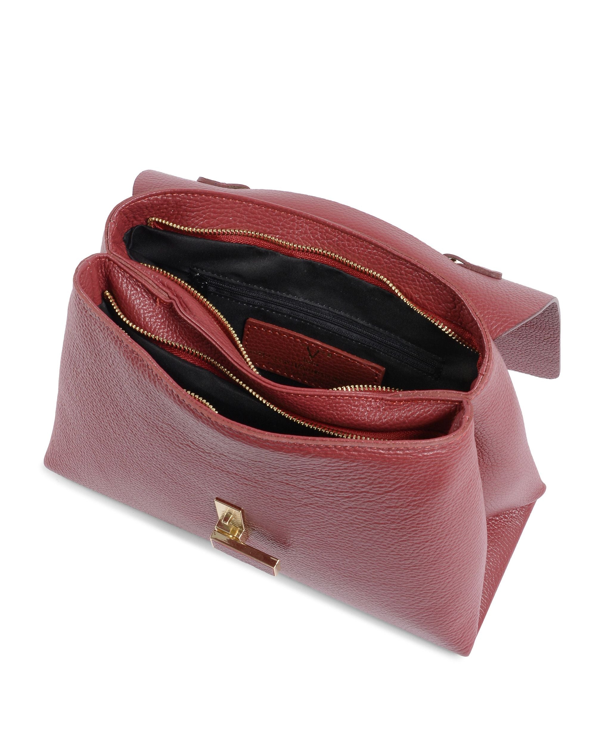Bolso Mujer V Italia Rojo 10520 DOLLARO RUBINO