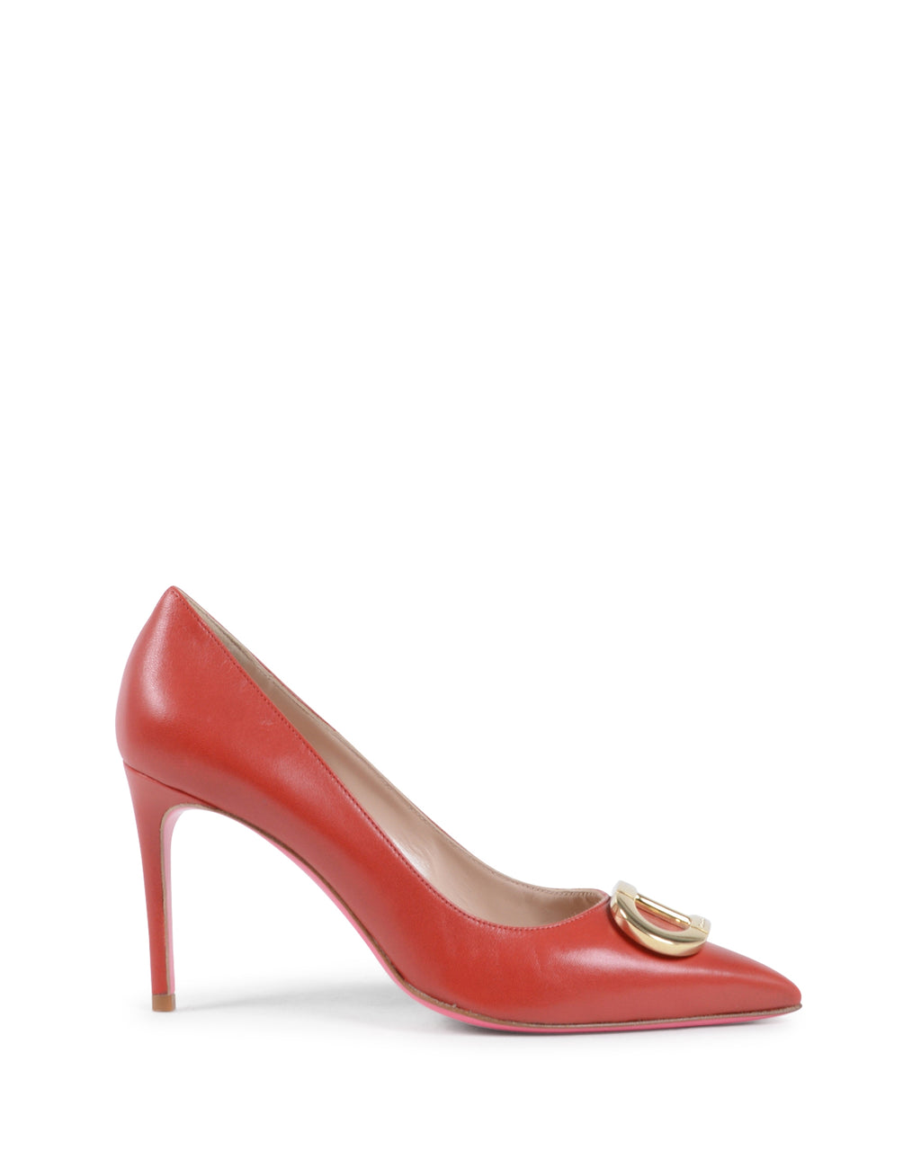 Zapatos de salón con el logotipo de Office Party - Rojos