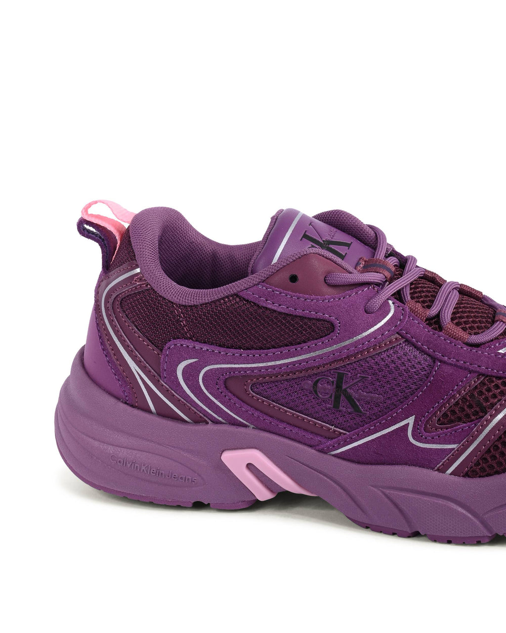 Zapatillas Calvin Klein para mujer moradas YW0YW008910KE