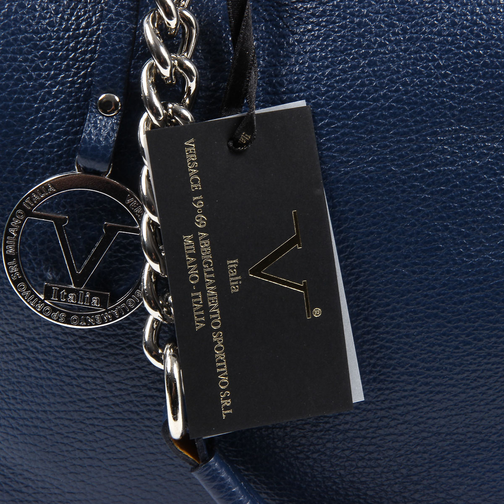 Bolso de mano para mujer V 1969 Italia V012-S DOLLARO BLU JEANS
