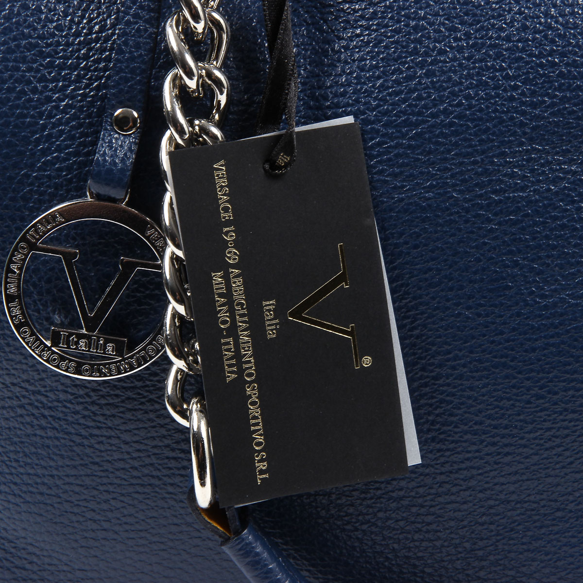 Bolso de mano para mujer V 1969 Italia V012-S DOLLARO BLU JEANS