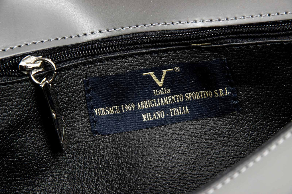 Bolso de mano para mujer V 1969 Italia V015-S RUGA GRIGIO