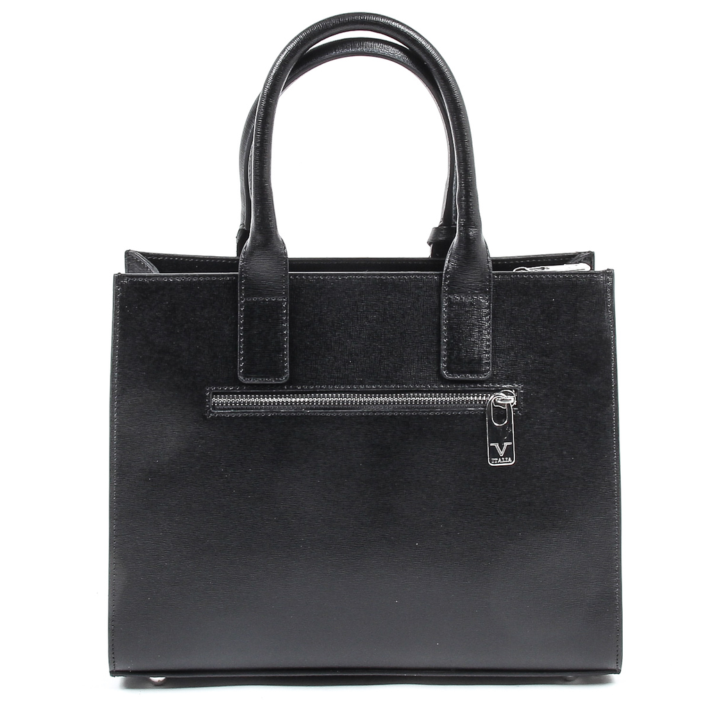Bolso de mano para mujer V 1969 Italia V006-S SAFFIANO NERO