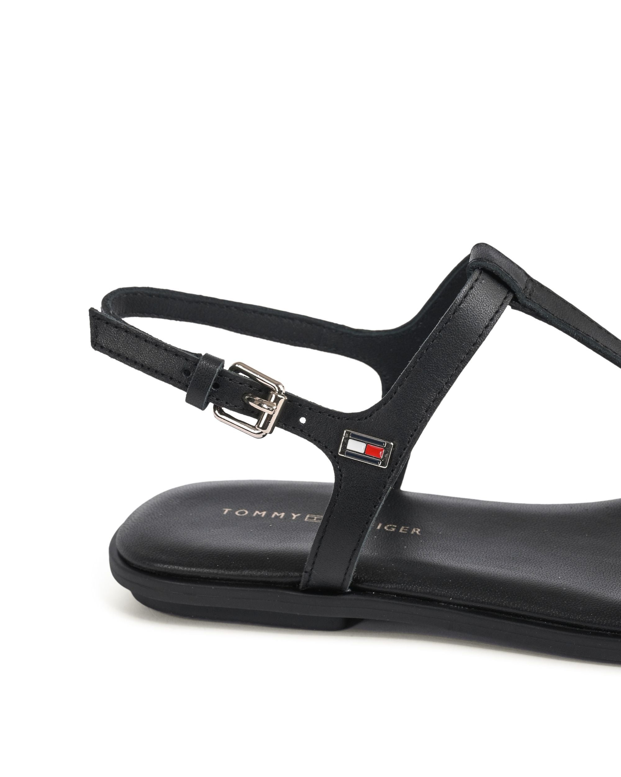 Sandalias Tommy Hilfiger para mujer negras FW0FW07930BDS