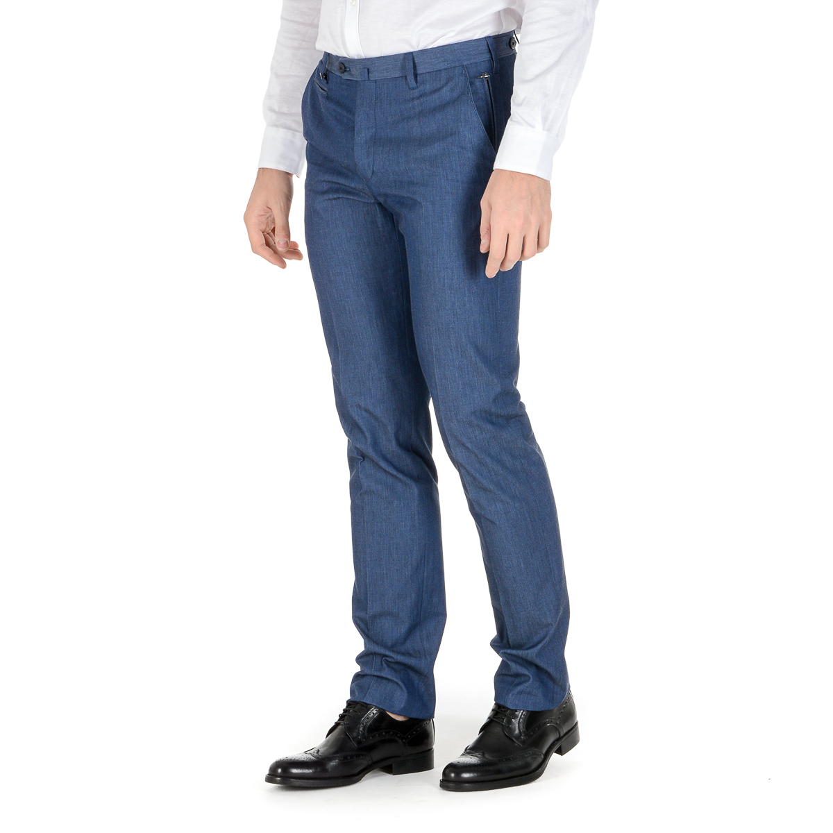 Pantalones Corneliani para hombre azul claro
