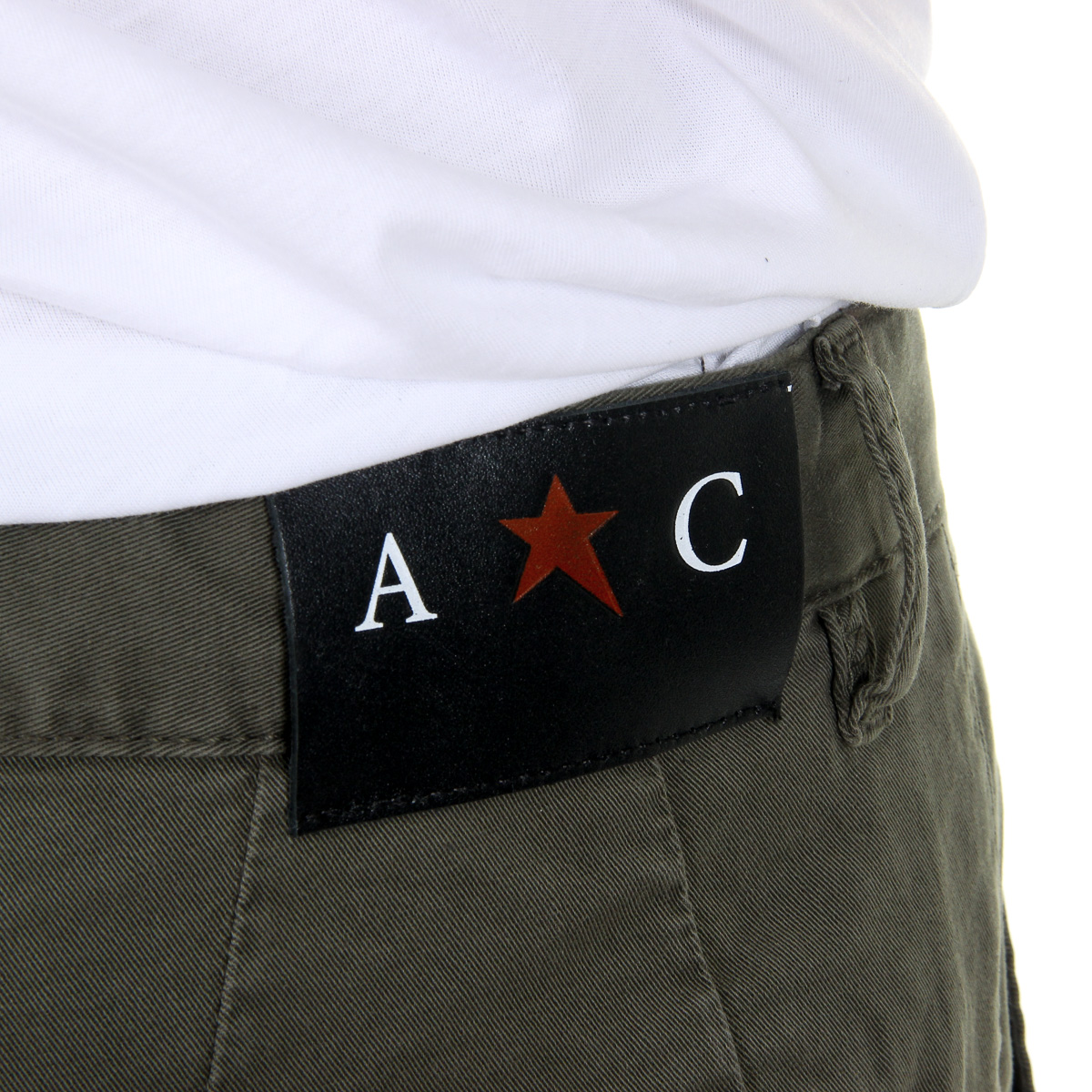 Pantalones cortos para hombre Andrew Charles verde SADECK