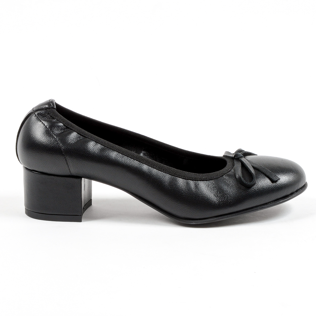 Andrew Charles Womens Ballerina Black NICKI