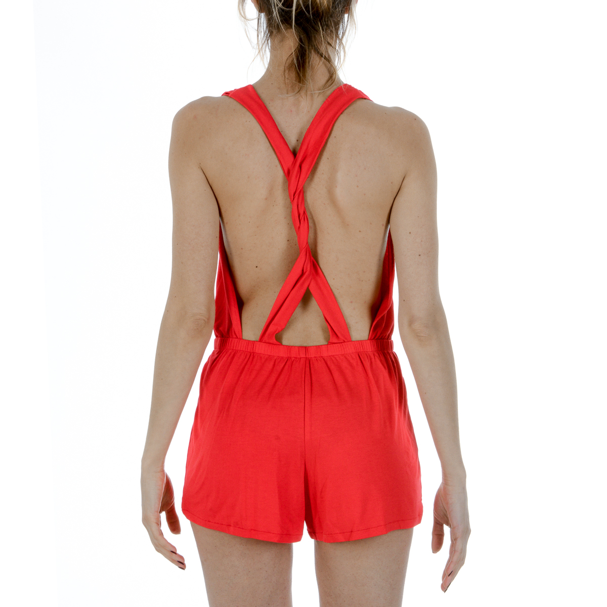 La Perla Mare Mujer Twin Set Coral