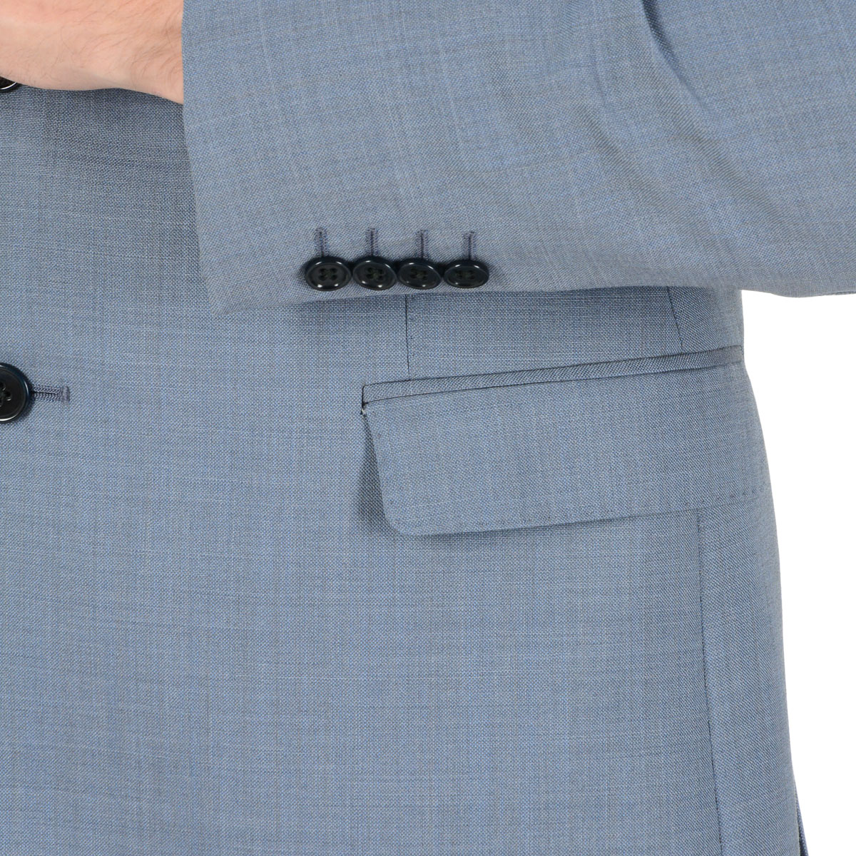 Armani Collezioni Mens Suit Light Blue