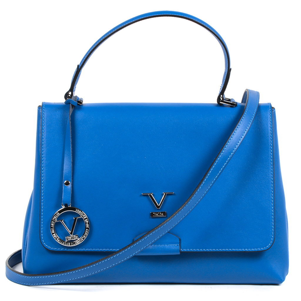 Bolso de mano para mujer V 1969 Italia Azul SIMONA