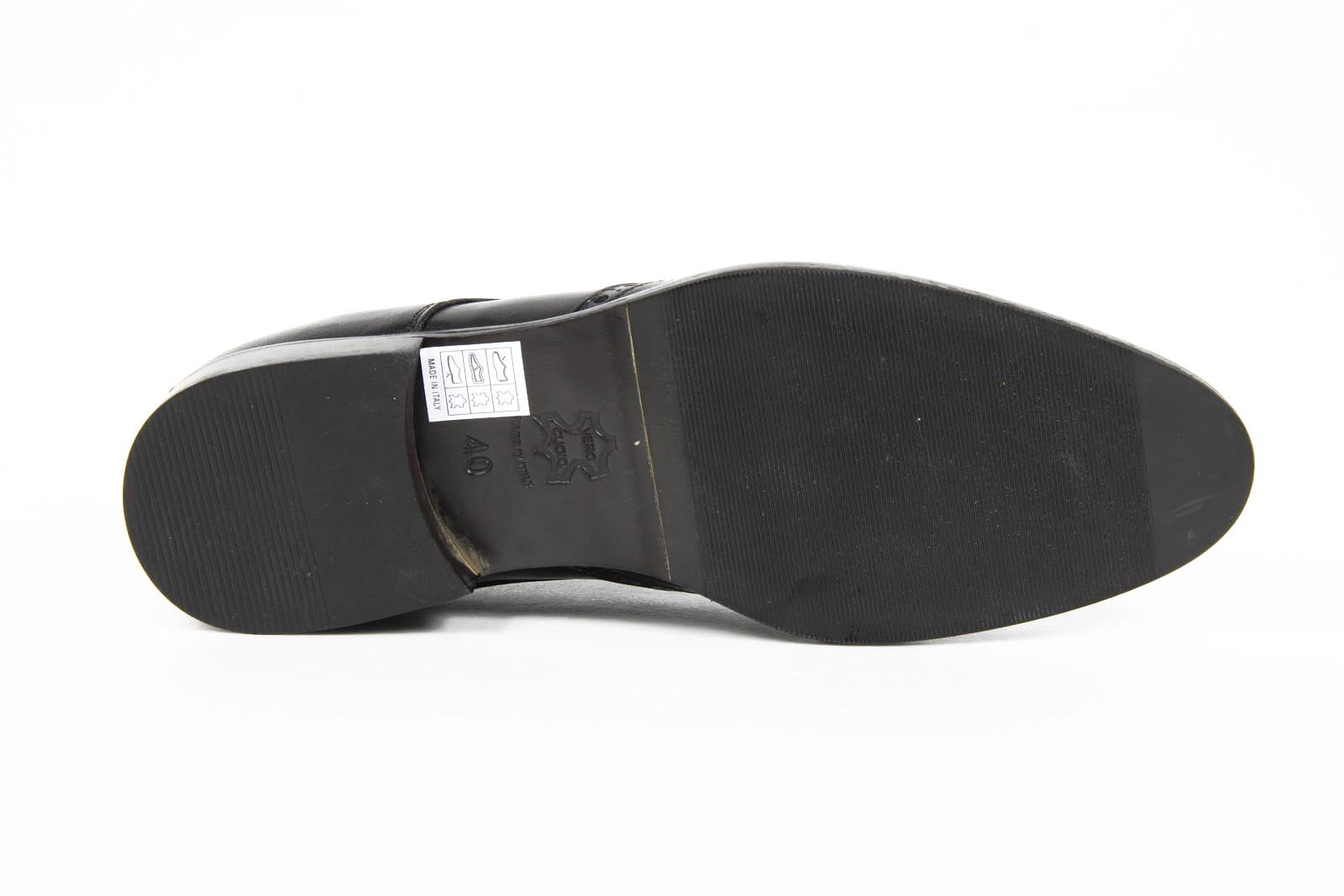 Zapatos clásicos para hombre V 1969 Italia 1859 CRUST NERO
