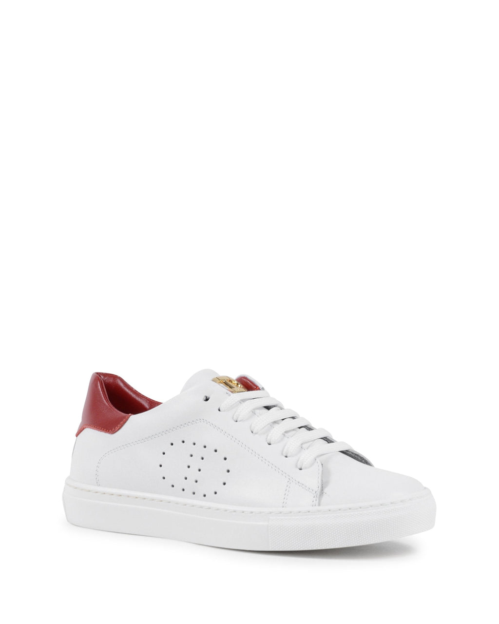 Zapatilla Lady Racer Sportivo Blanco/Rubí