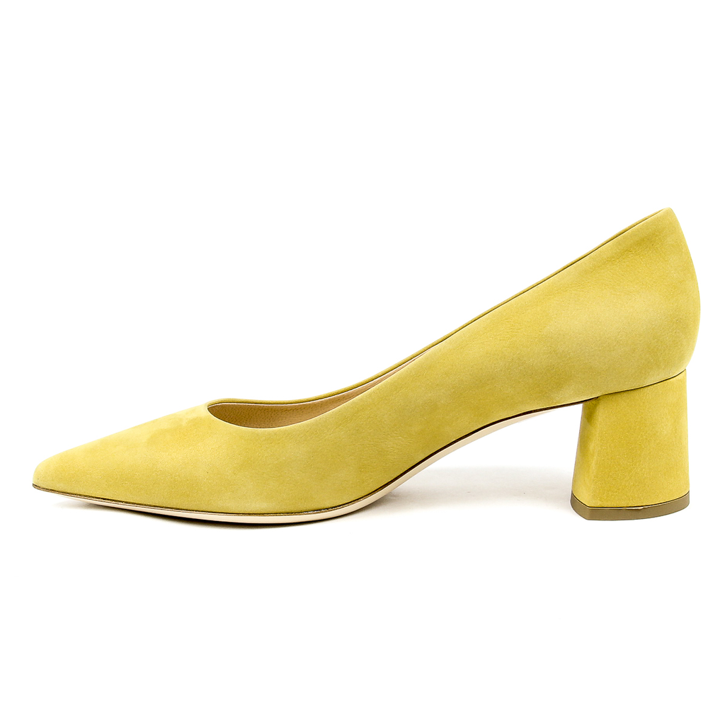 Andrew Charles Womens Pump Yellow EVA