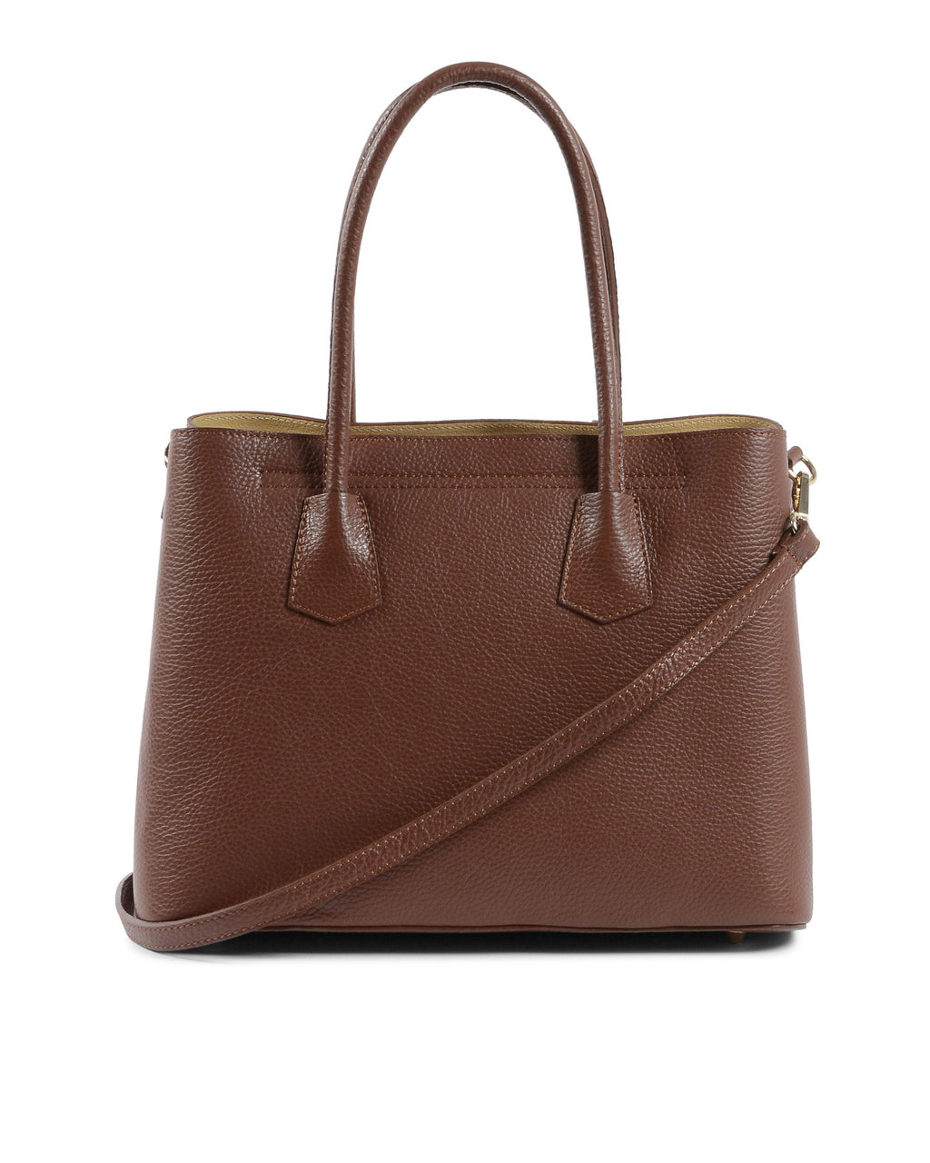 V Italia Womens Handbag Dark Brown 10510 DOLLARO BRUCIATO