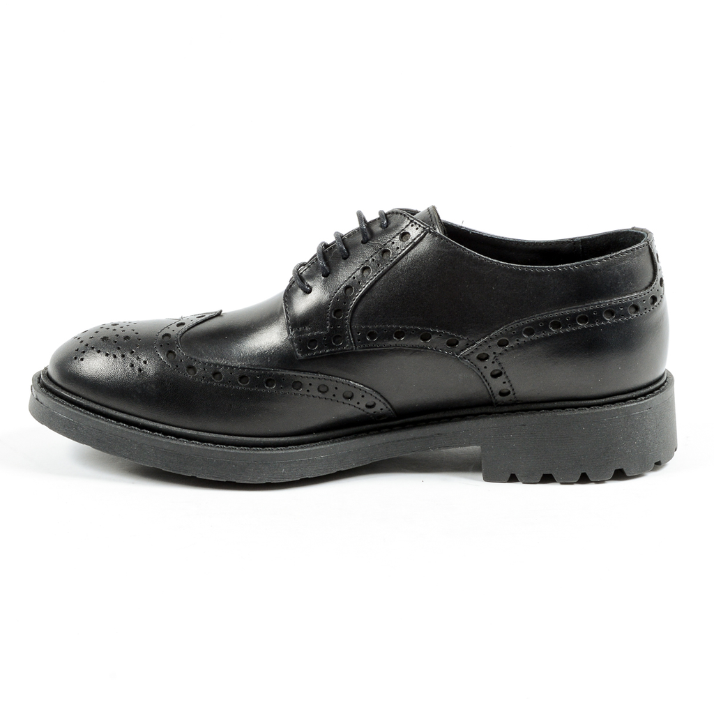 Andrew Charles Mens Classic Shoe Black EDDIE