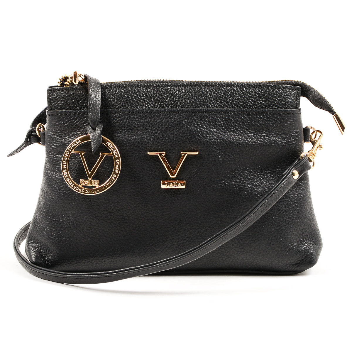 V 1969 Italia Womens Handbag Black ANKARA