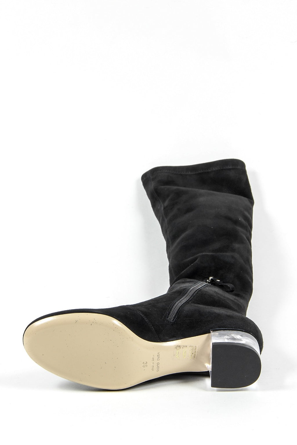 Bota alta para mujer V 1969 Italia 3123667 CAMOSCIO NERO