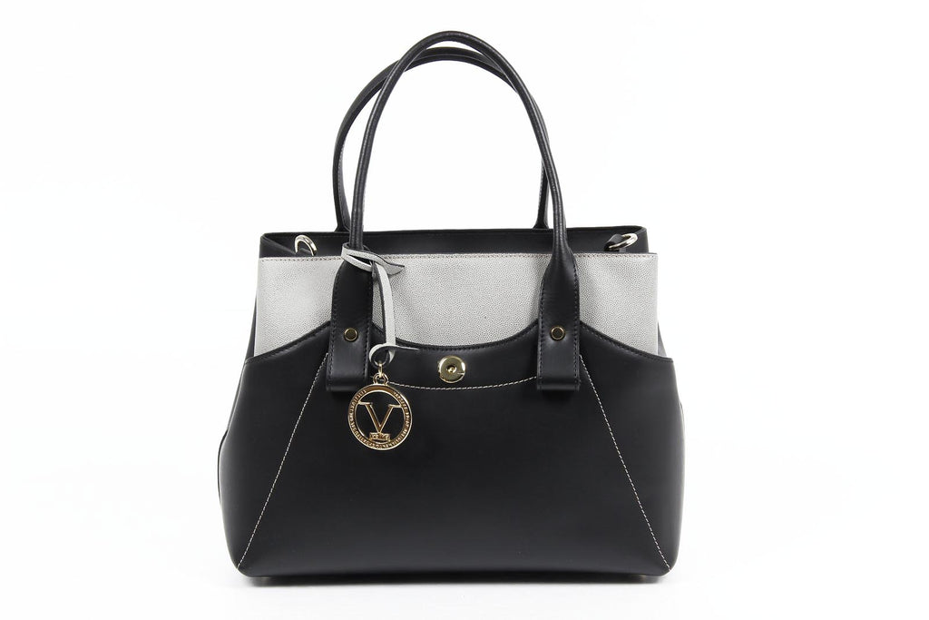 V 1969 Italia Bolso de mujer H491/52 RUGA/BELUGATO NERO/GRIGIO