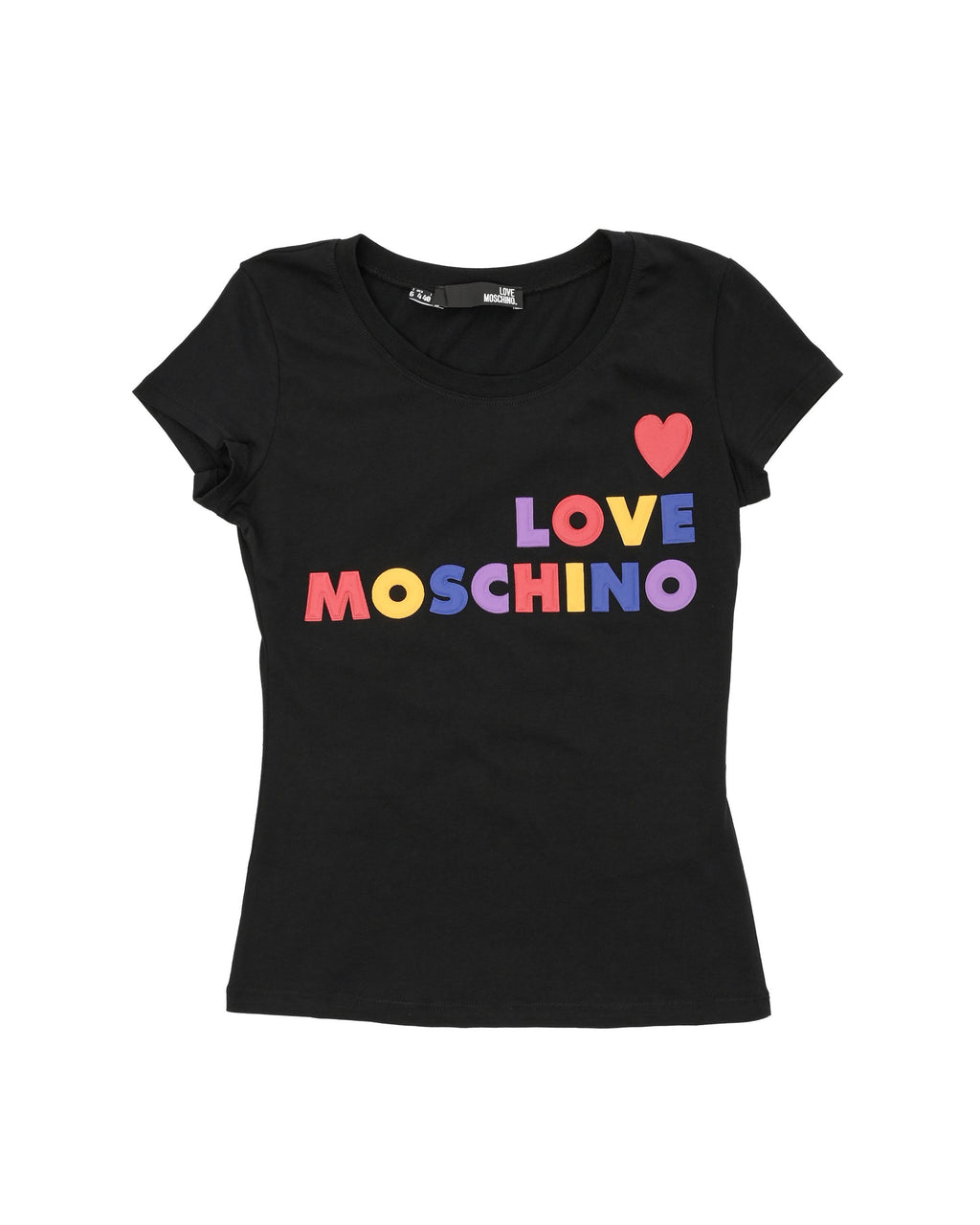 Camiseta Love Moschino para mujer W 4 B19 5B M 4083 C74 NEGRO