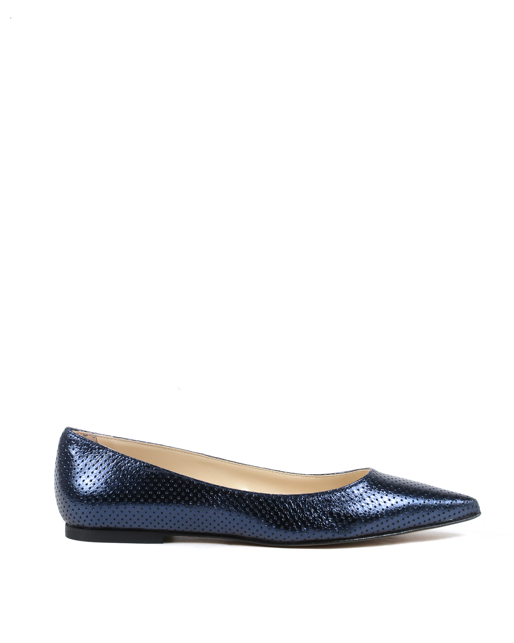 19V69 Italia Bailarina Mujer Lamè Azul Marino 4747 TRAF LAM BLU SCURO