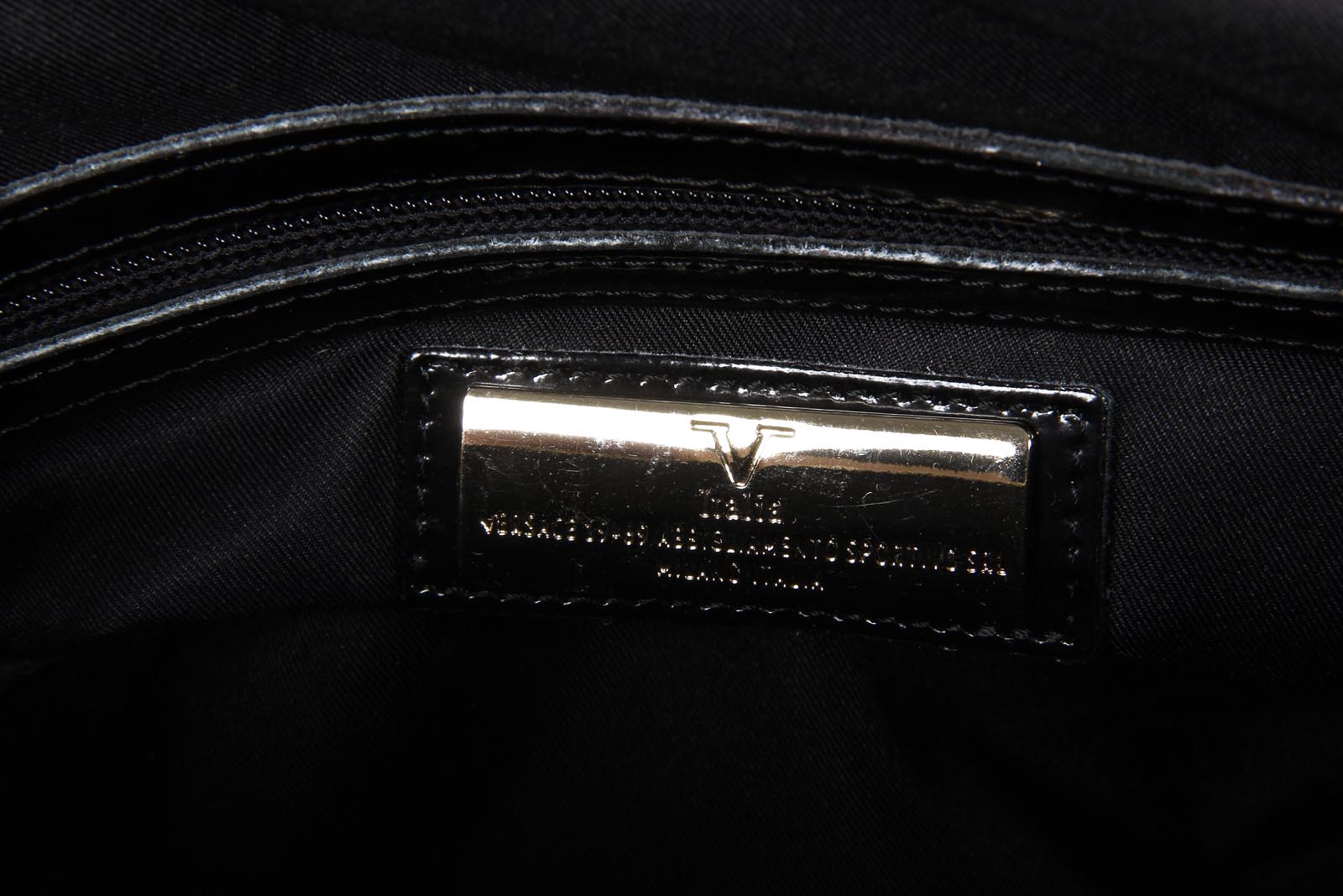 V 1969 Italia Bolso de mujer C151/52 SPECCHIO NERO