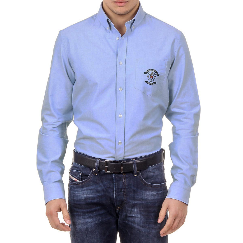 Ufford & Suffolk Polo Club Camisa Hombre USC03 C3 AZZURRO SCURO