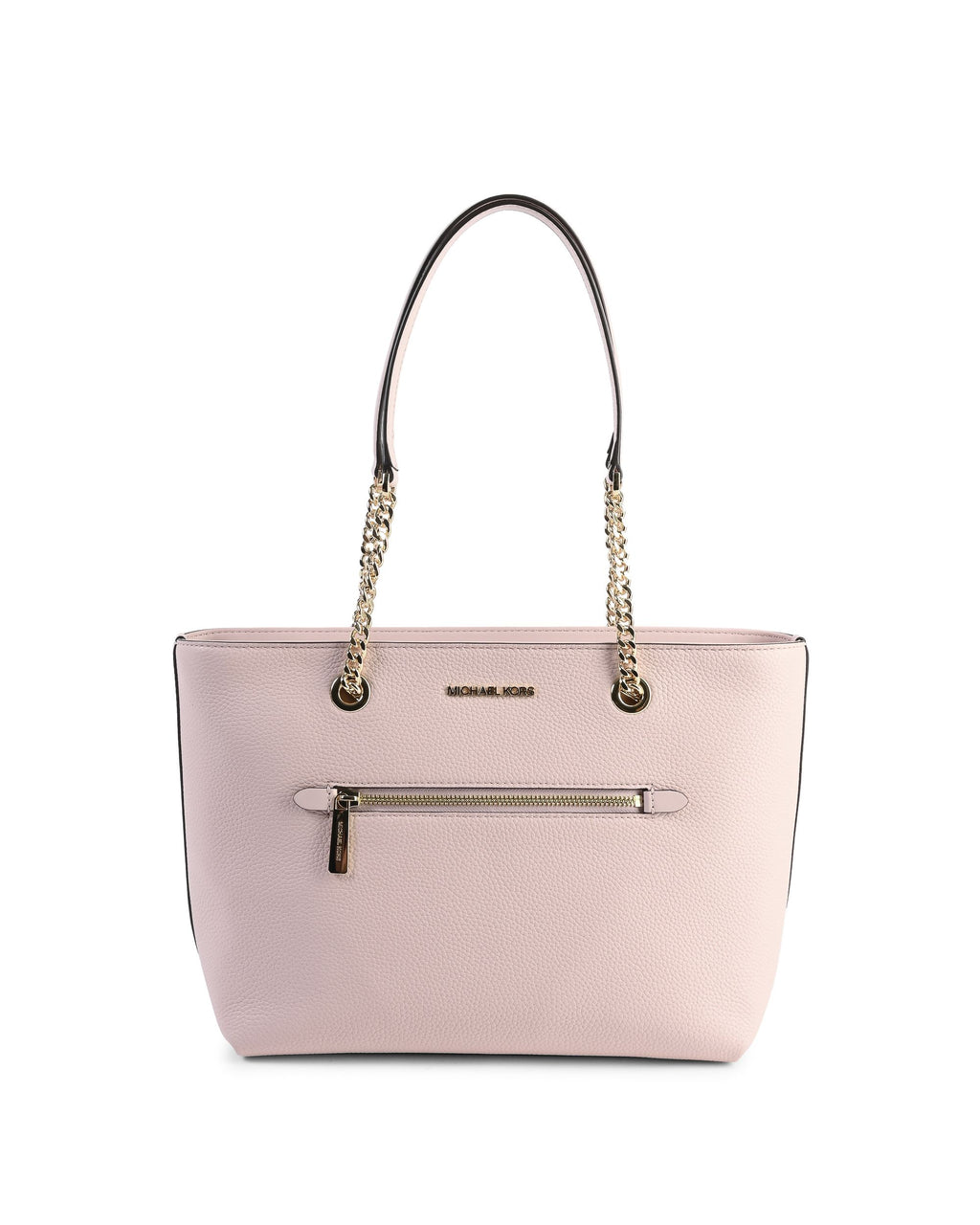 Bolso tote mediano con cadena y cremallera delantera de Michael Kors 35F2GTTT2L POWDER BLUSH