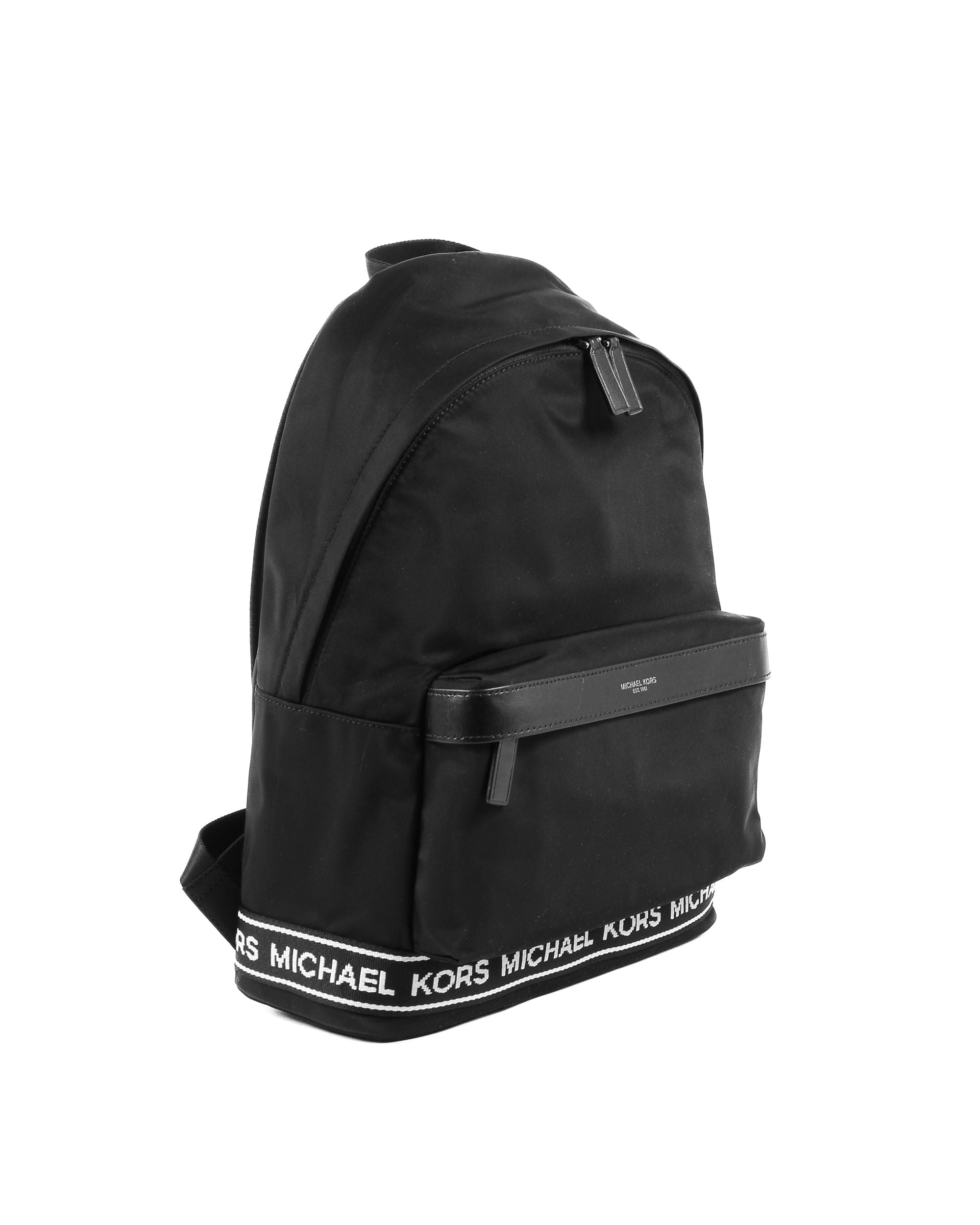 Mochila Michael Kors para hombre, color negro y blanco, 37H9LKNB2C BLK/WHT