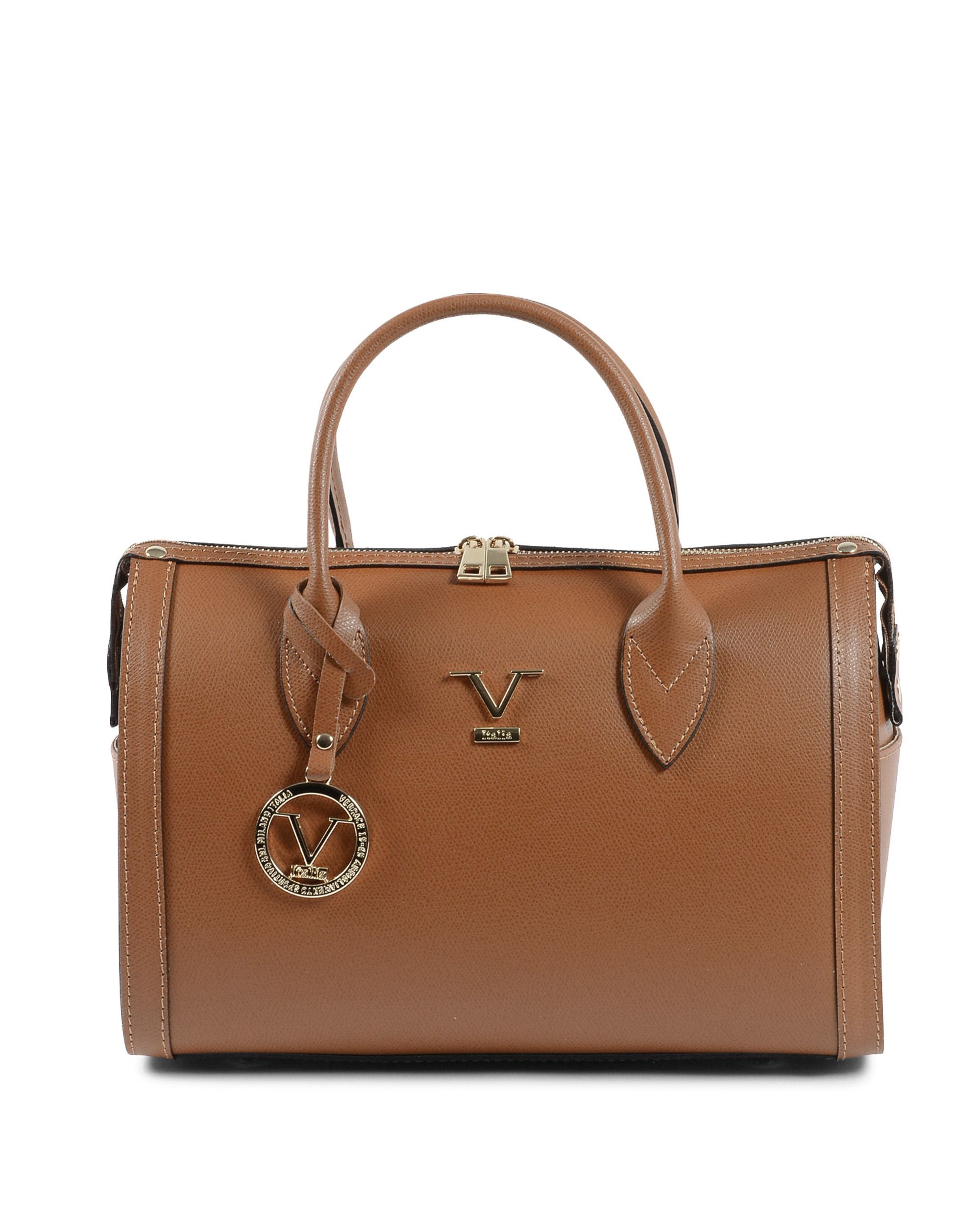 Bolso Mujer V Italia Tan V014-G PALMELLATO CUOIO