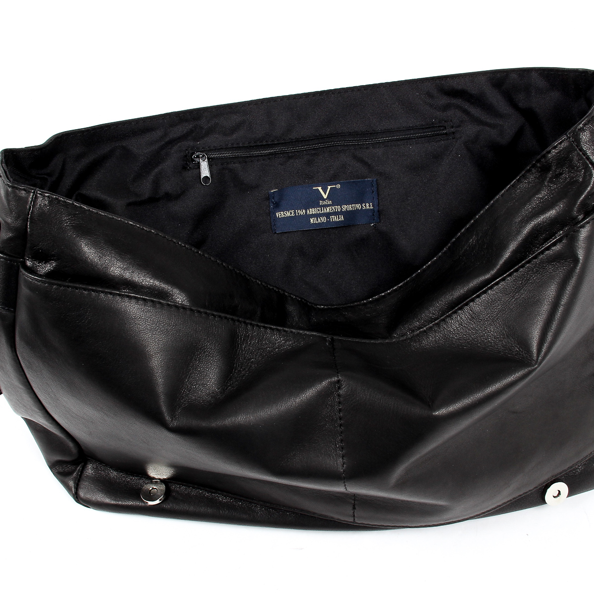 V 1969 Italia Mens Bag Black MOSCA