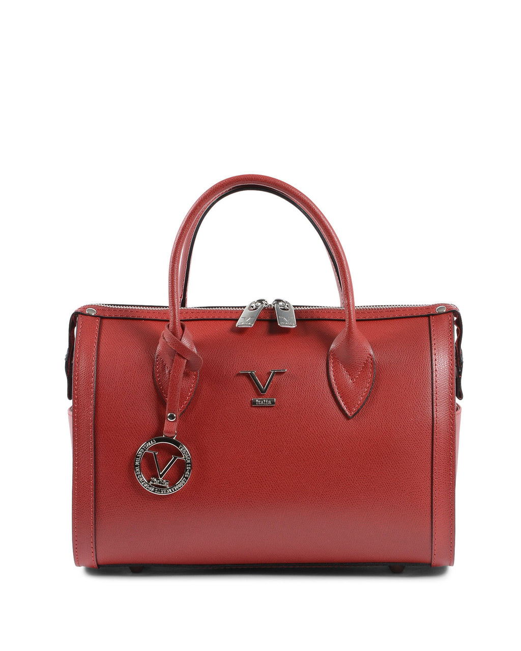 V Italia Womens Handbag Bordeaux V014-S PALMELLATO BORDEAUX