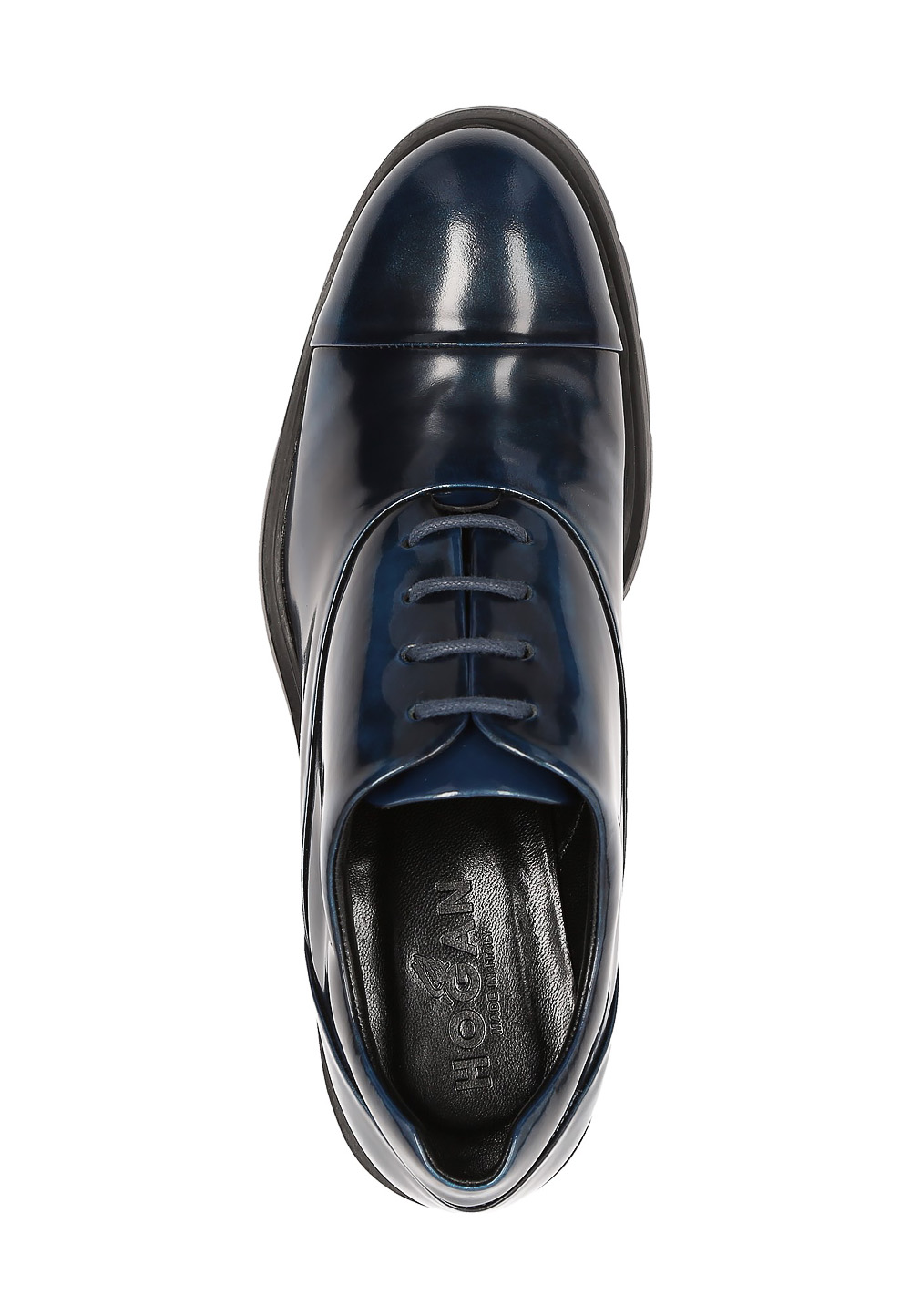 Zapatos con cordones Hogan para mujer, color azul, HXW0830O74066QTU204