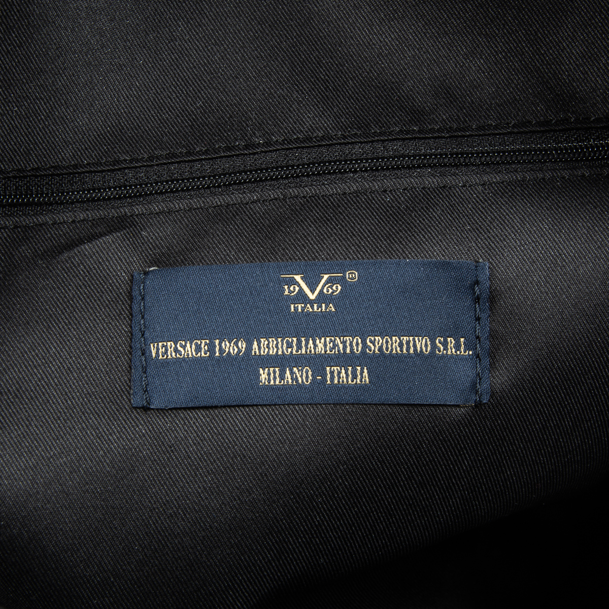 V 1969 Italia Mens Backpack Black FISHER