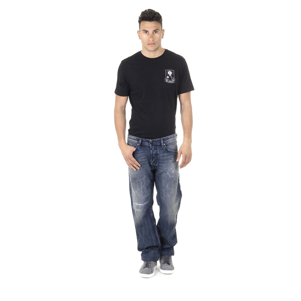 Diesel Mens T-Shirt Short Sleeves Round Neck 00SHC0 0JAHZ 900 T-OKE