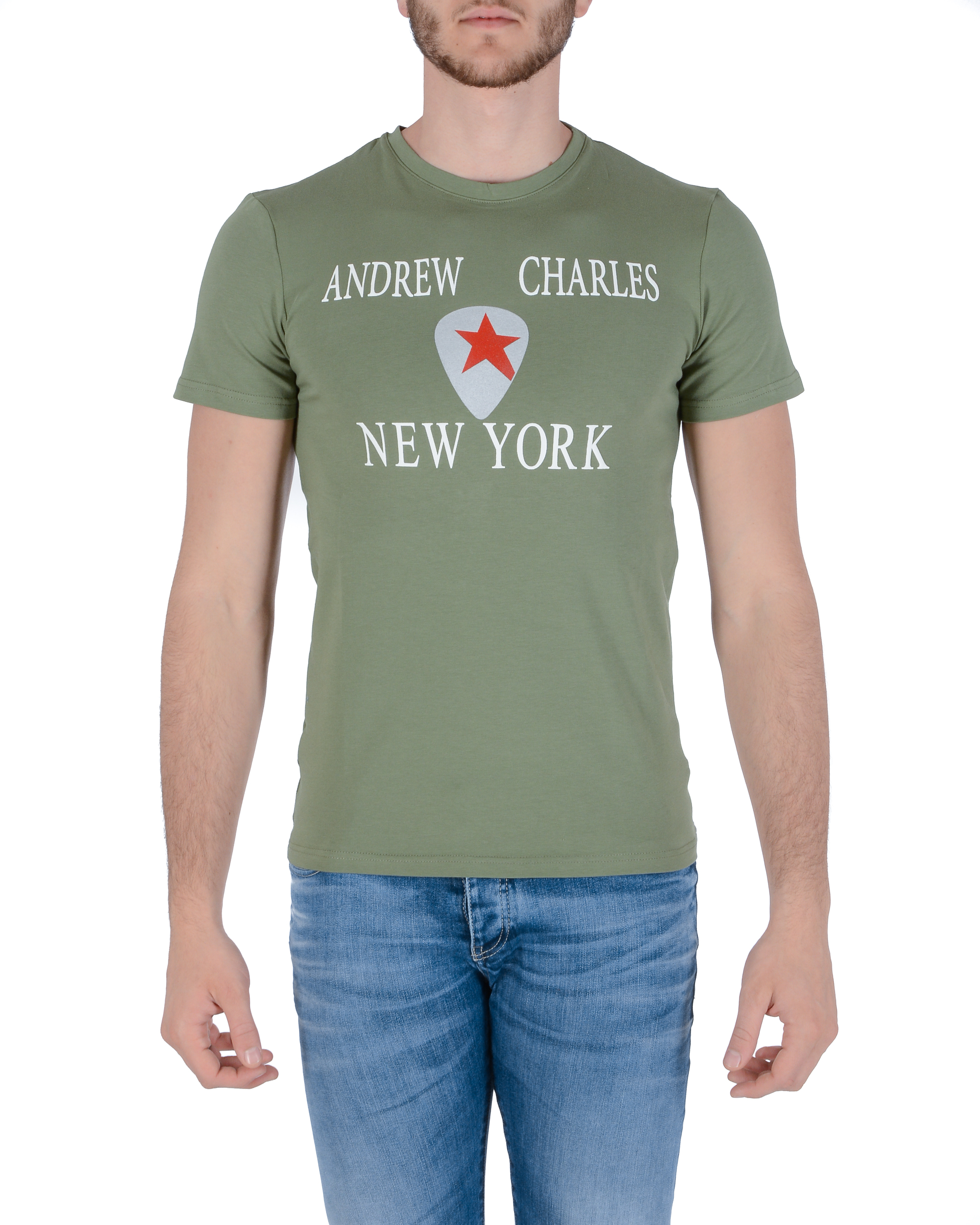 Camiseta para hombre Andrew Charles KEITA GREEN S14