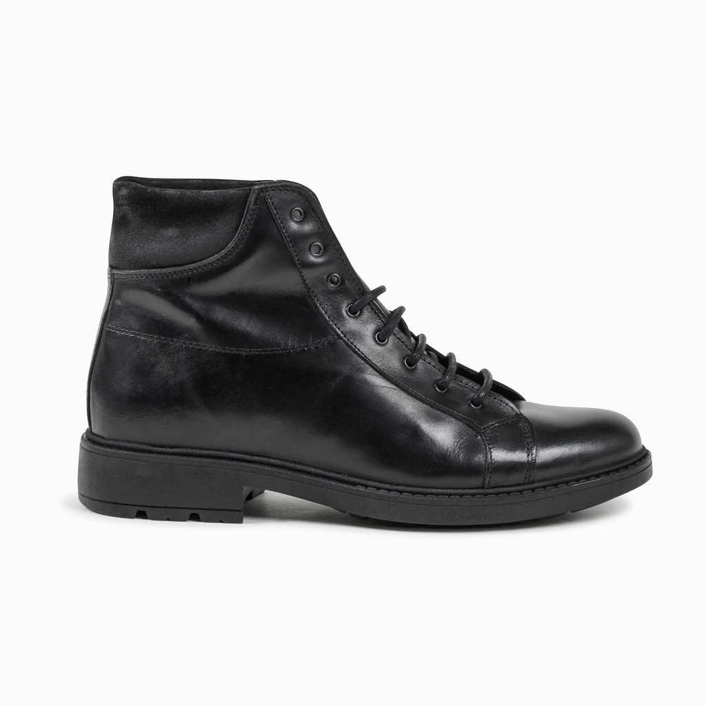 19V69 Italia Botín Hombre Negro 2647 VITELLO NERO