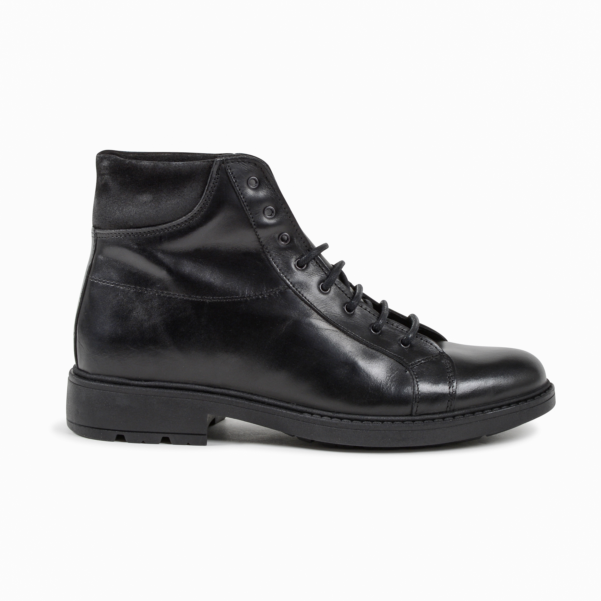 19V69 Italia Botín Hombre Negro 2647 VITELLO NERO