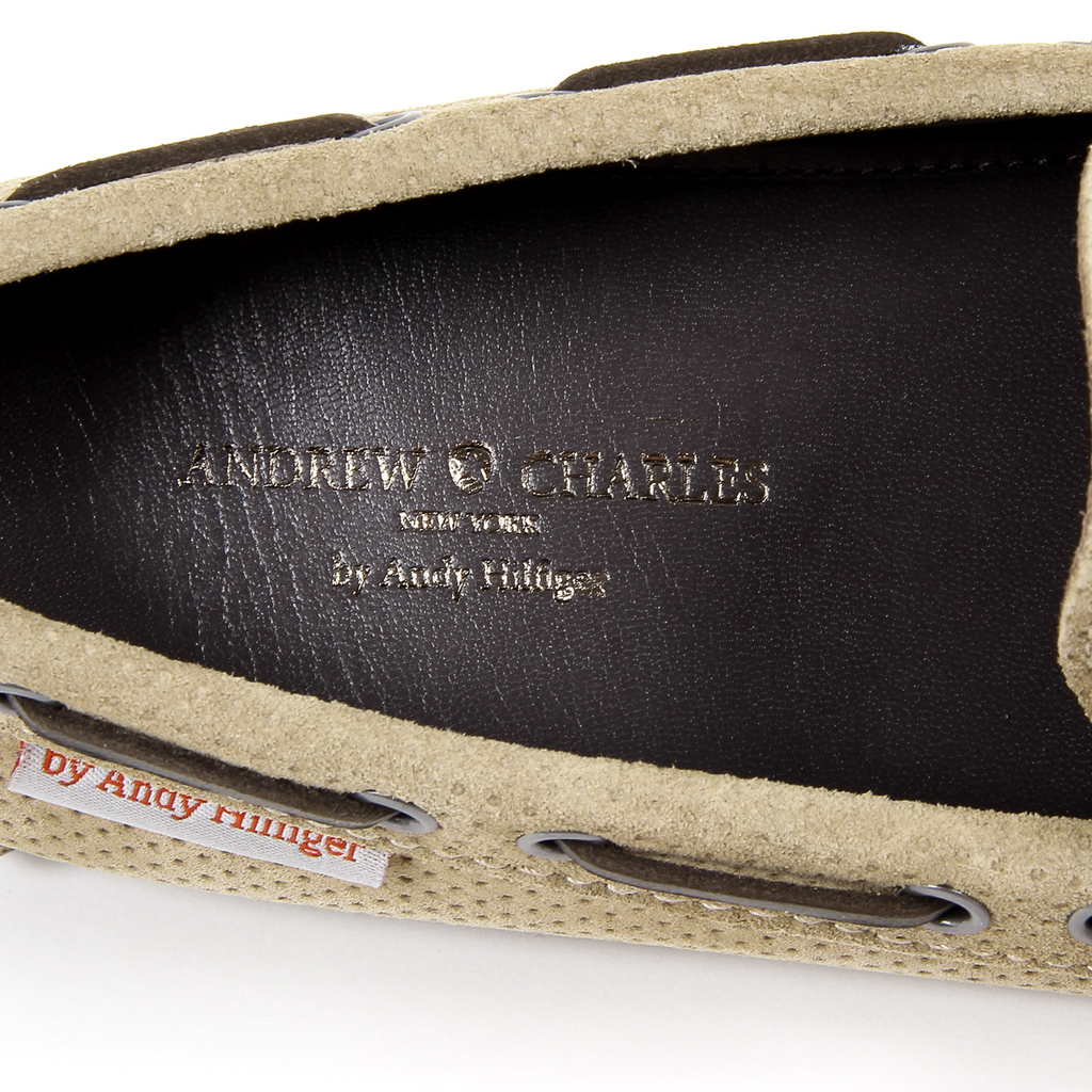 Mocasines Andrew Charles para hombre beige OTTO